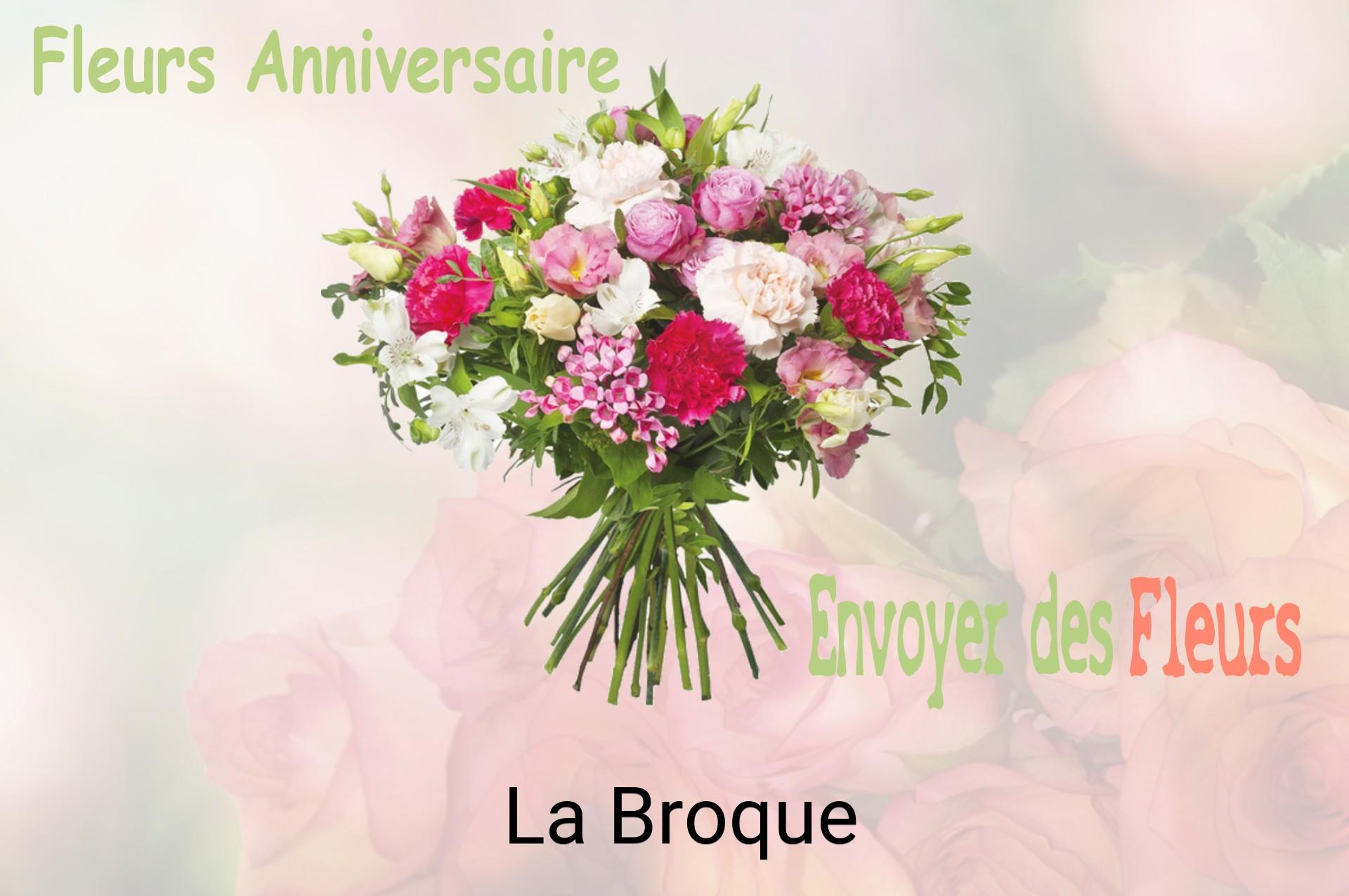 Bouquet de fleurs d’anniversaire livré à La Broque